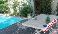 4 bedroom furnished house with swimming pool to rent in Lakatamia