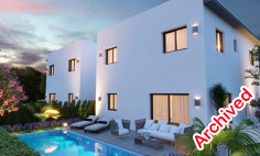 #1355 for sale modern 3 bedrooms house for sale in voroklini. Larnaka 