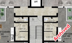 2 bedroom apartment 776 m2 for sale in Livadia