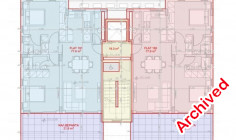 2 bedroom apartment 776 m2 for sale in Livadia