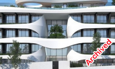 Furnished studio with swimming pool for sale in Agios Tychonas
