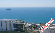 Furnished studio with swimming pool for sale in Agios Tychonas