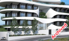 Furnished studio with swimming pool for sale in Agios Tychonas