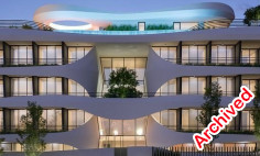 Furnished studio with swimming pool for sale in Agios Tychonas