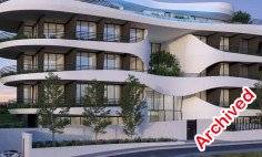 Furnished studio with swimming pool for sale in Agios Tychonas