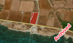 Tourist land 8220 m&sup2; in Ormidia , Larnaca