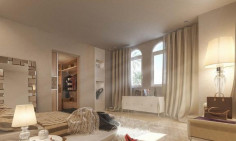 A four bedroom villa located second line from the beach part of a luxury complex in Pervolia 