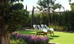 A four bedroom beachfront villa part of a luxury complex in Pervolia 