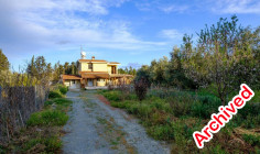 Two-storey house in a large field in Pyrga, Larnaca 