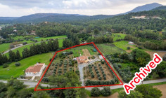 Two-storey house in a large field in Pyrga, Larnaca 