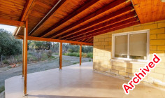 Two-storey house in a large field in Pyrga, Larnaca 