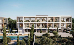 Luxury 1 bedrooms apartment with swimming pool for sale in Chloraka