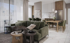 Luxury 2 bedrooms apartment with swimming pool for sale in Kissonerga
