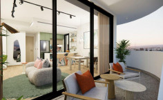 Luxury 3 bedrooms apartment with swimming pool for sale in Katholiki area