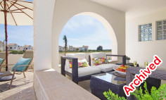 Luxury 3 bedroom furnished villa with swimming pool for sale in Agia Thekla