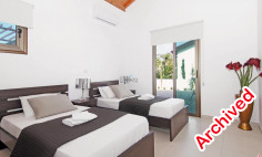 Luxury 3 bedroom furnished villa with swimming pool for sale in Agia Thekla