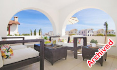Luxury 3 bedroom furnished villa with swimming pool for sale in Agia Thekla