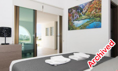 Luxury 3 bedroom furnished villa with swimming pool for sale in Agia Thekla