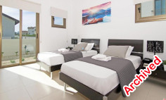 Luxury 3 bedroom furnished villa with swimming pool for sale in Agia Thekla