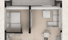 Large 1 apartment for sale in Ypsonas