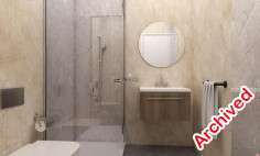Spacious 2 bedroom furnished apartment with swimming pool for sale in Oroklini