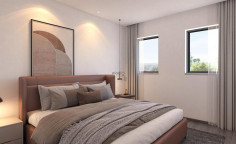 Spacious 1 bedroom furnished apartment with swimming pool for sale in Oroklini