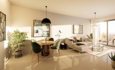 Luxury 2 bedrooms unfurnished apartment for sale in Livadia