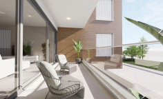 Luxury 2 bedrooms unfurnished apartment for sale in Livadia