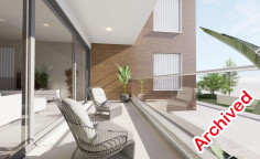 Spacious 1 bedroom unfurnished apartment for sale in Livadia