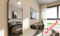 Spacious 1 bedroom unfurnished apartment for sale in Livadia