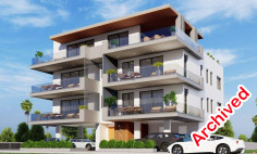 Large 2 bedroom unfurnished apartment for sale in Livadia