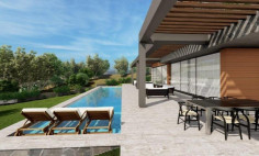 Beautiful 5 beds house with swimming pool for sale in Agios Tychonas
