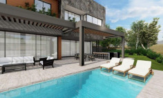 Beautiful 5 beds house with swimming pool for sale in Agios Tychonas