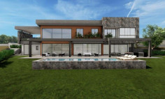 Beautiful 5 beds house with swimming pool for sale in Agios Tychonas
