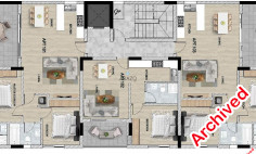 Beautiful 2 bedroom unfurnished apartment for sale in Aradippou