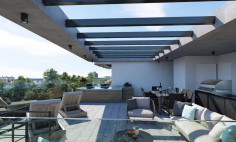 Luxury two apartment with swimming pool for sale in Livadia
