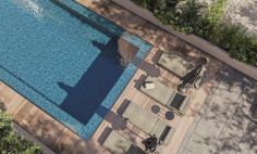 Large two apartment with swimming pool for sale in Livadia