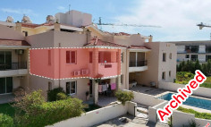 Spacious 1 bed apartment with swimming pool for sale in Pyla