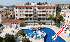 Spacious 1 bed apartment with swimming pool for sale in Pyla