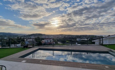 4 bedroom furnished house with swimming pool for sale in Parekklisia