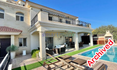 4 bedroom villa with panoramic sea views for rent Ayios Athanasios Limassol 