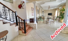 4 bedroom villa with panoramic sea views for rent Ayios Athanasios Limassol 