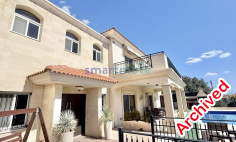 4 bedroom villa with panoramic sea views for rent Ayios Athanasios Limassol 
