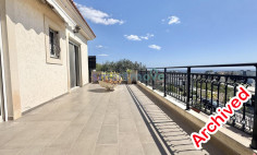 4 bedroom villa with panoramic sea views for rent Ayios Athanasios Limassol 