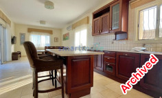 4 bedroom villa with panoramic sea views for rent Ayios Athanasios Limassol 