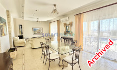 4 bedroom villa with panoramic sea views for rent Ayios Athanasios Limassol 