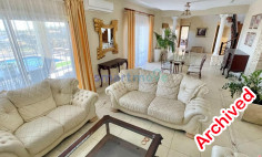 4 bedroom villa with panoramic sea views for rent Ayios Athanasios Limassol 