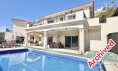 4 bedroom villa with panoramic sea views for rent Ayios Athanasios Limassol 
