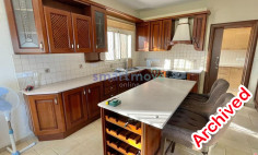 4 bedroom villa with panoramic sea views for rent Ayios Athanasios Limassol 