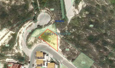 Residential plot mountain view for sale Palodia Limassol , Limassol